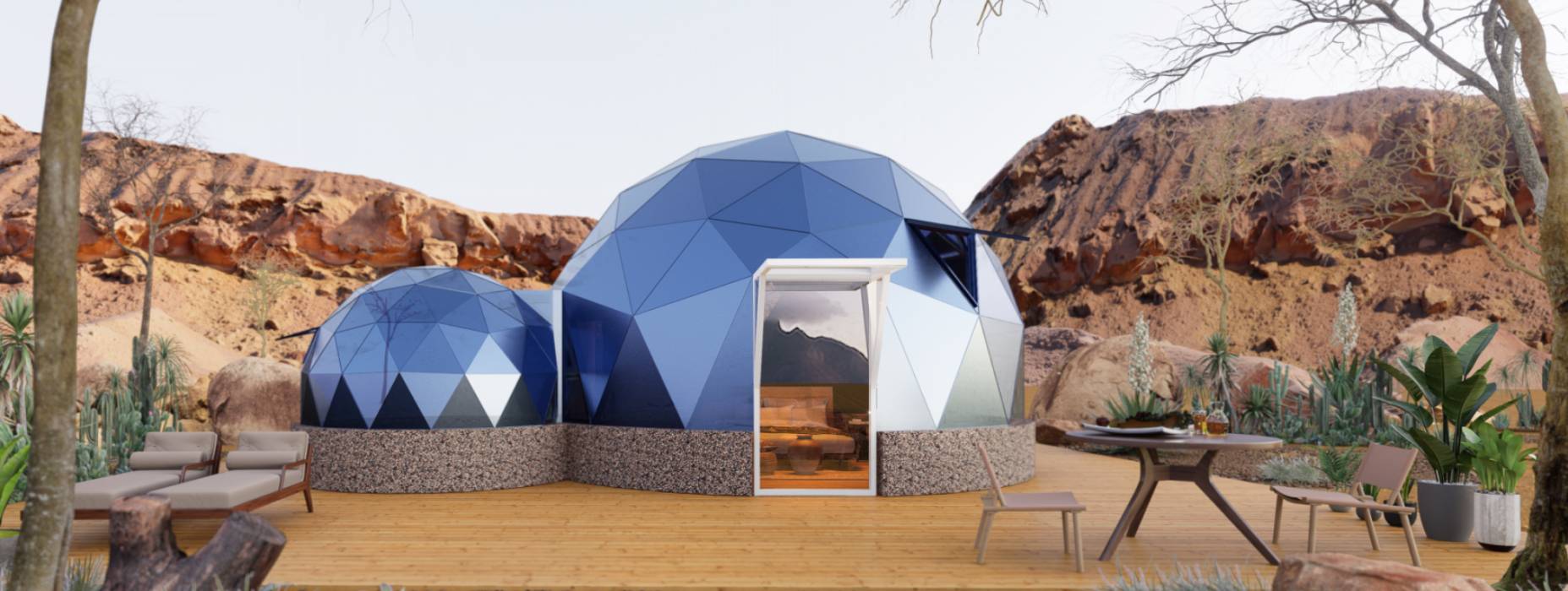 万秀区球形智能光伏玻璃星空房